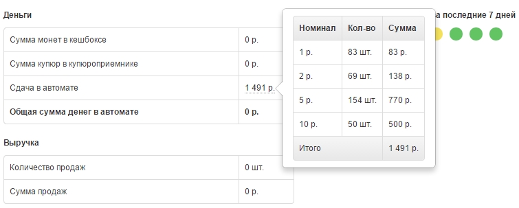 Блок сдача