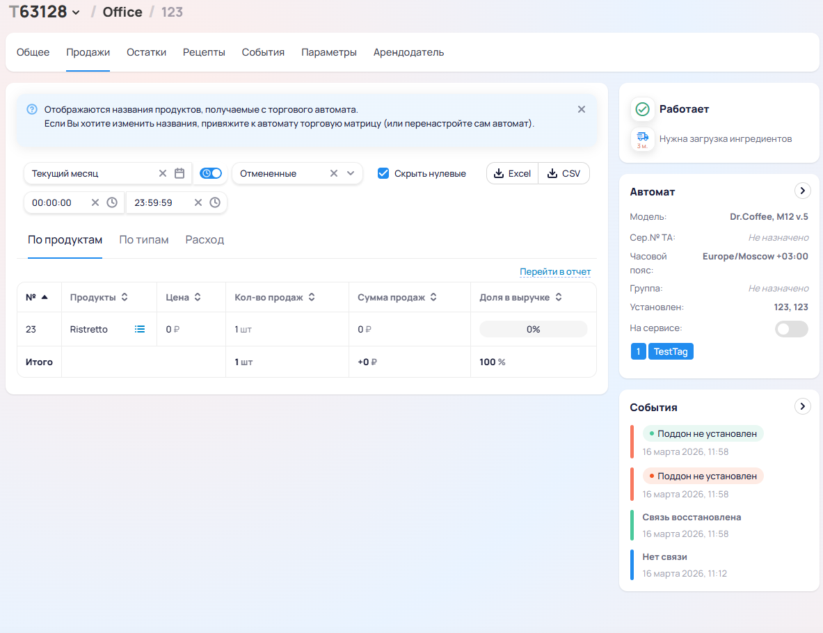 ЛК Telemetron — скриншот 8
